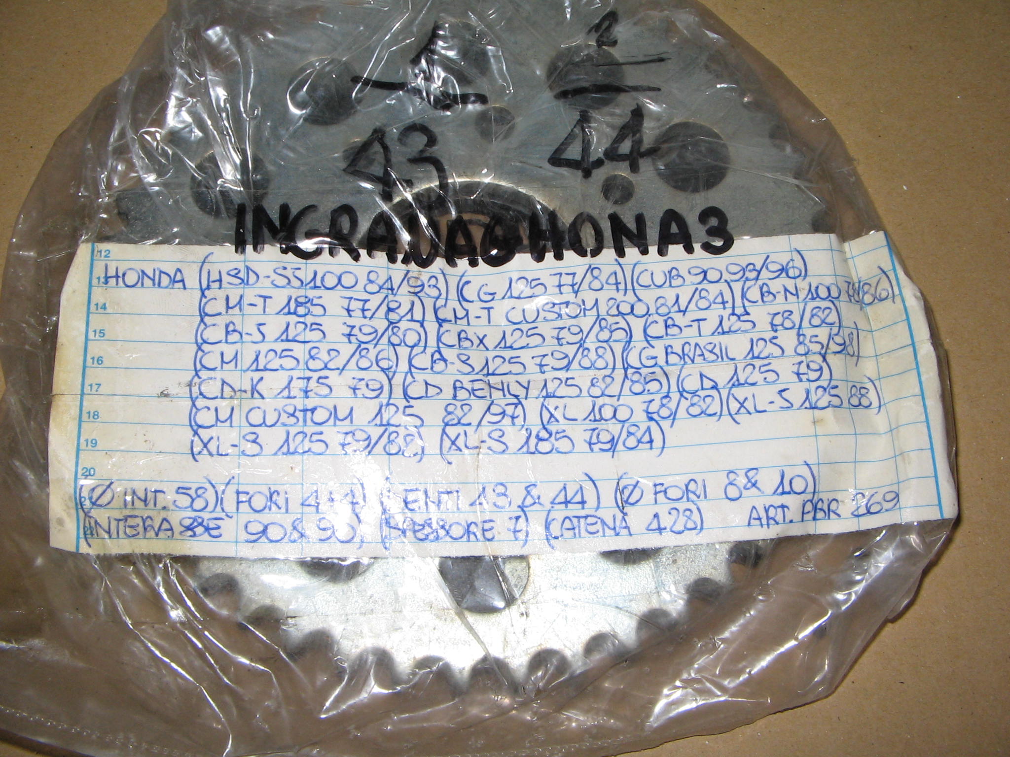 CORONA HONDA N.3.024